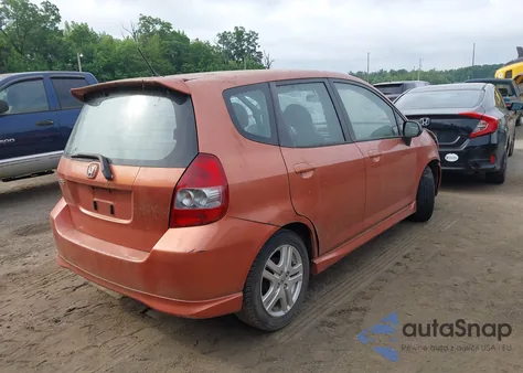 2008 Honda Fit Sport z USA, uszkodzony, nr VIN JHMGD38688S006513